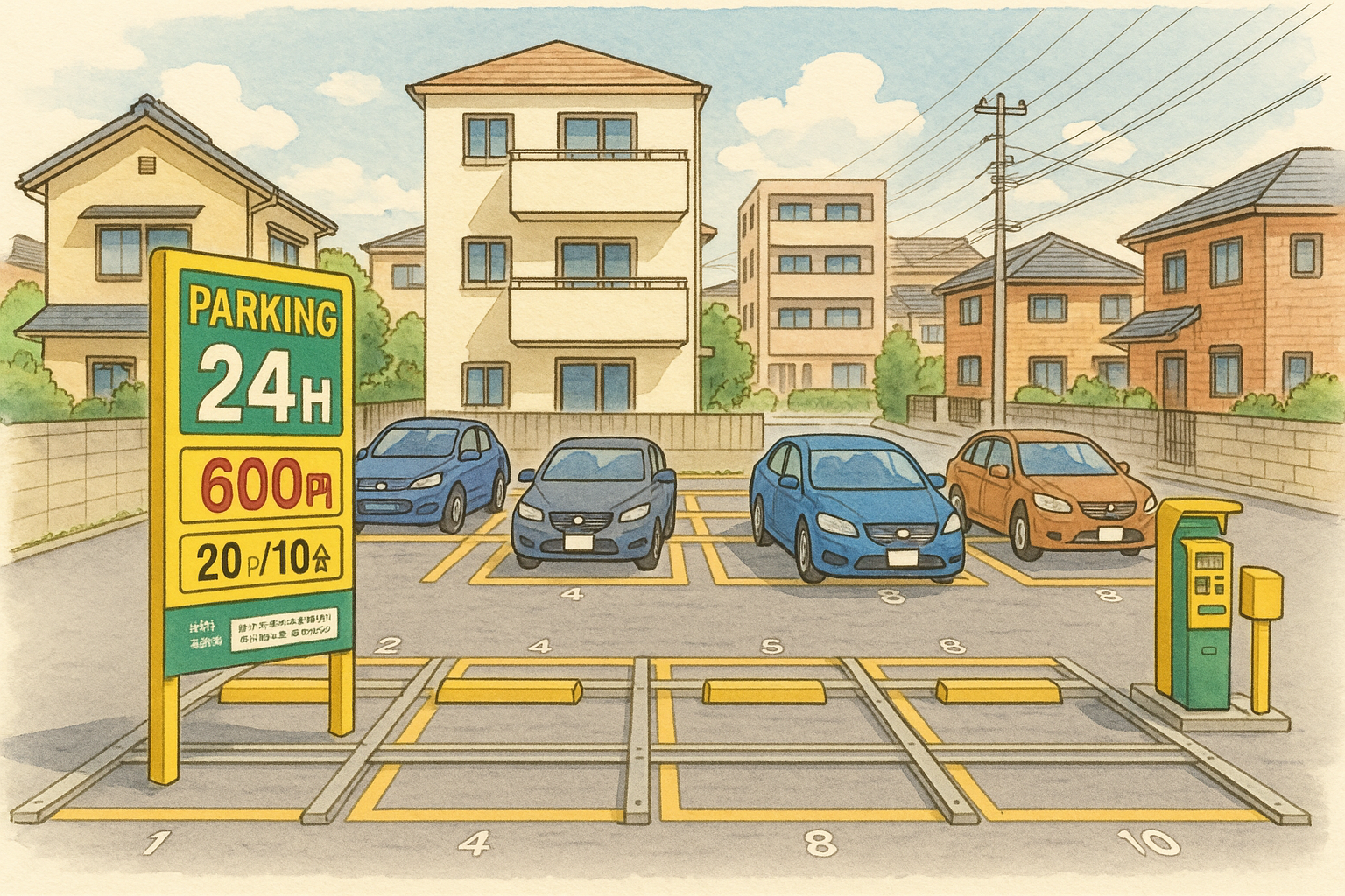 ~当院の提携駐車場(コインパーキング)のご案内~ - 多摩鍼灸整骨院(タマコツ)|JR日野院