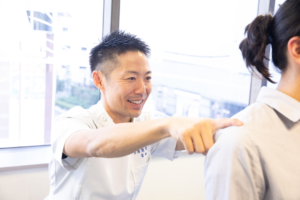 八王子でゴルフ肘の原因を検査する多摩鍼灸整骨院 京王八王子院