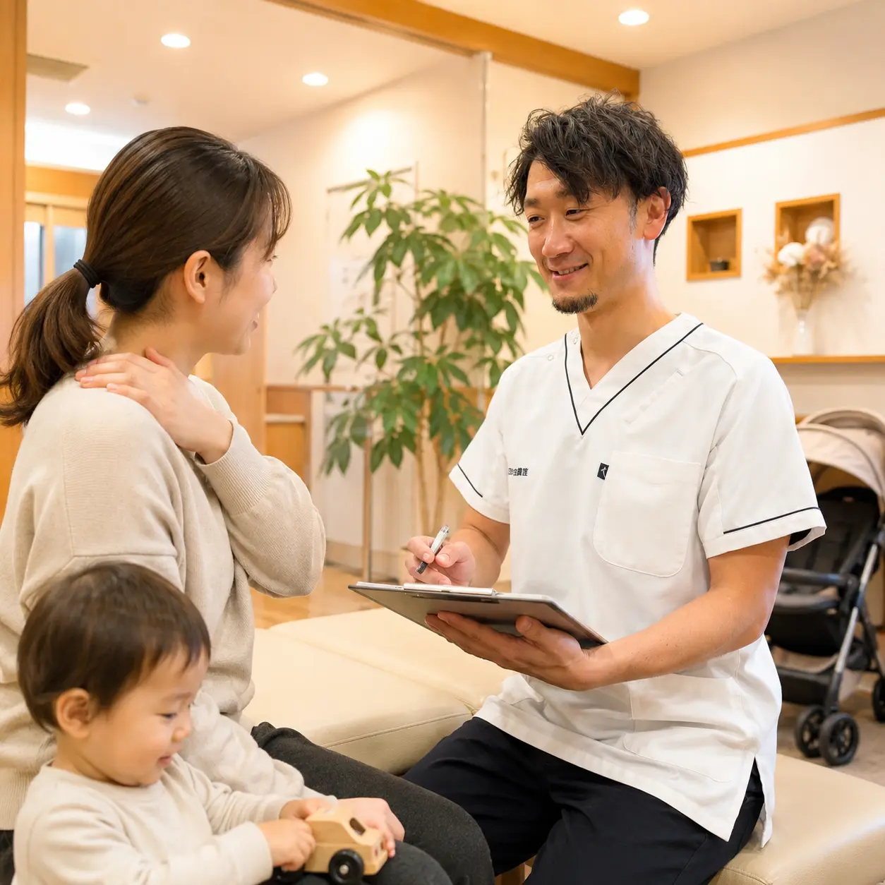 八王子みなみ野の交通事故治療｜子ども連れOK・むちうち・首の痛み対応