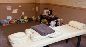 キッズスペース完備の院内｜八王子みなみ野の整骨院