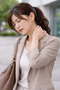 首・肩の痛みでお悩みの方へ｜八王子みなみ野の整骨院